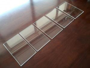 Feuille de verre borosilicaté